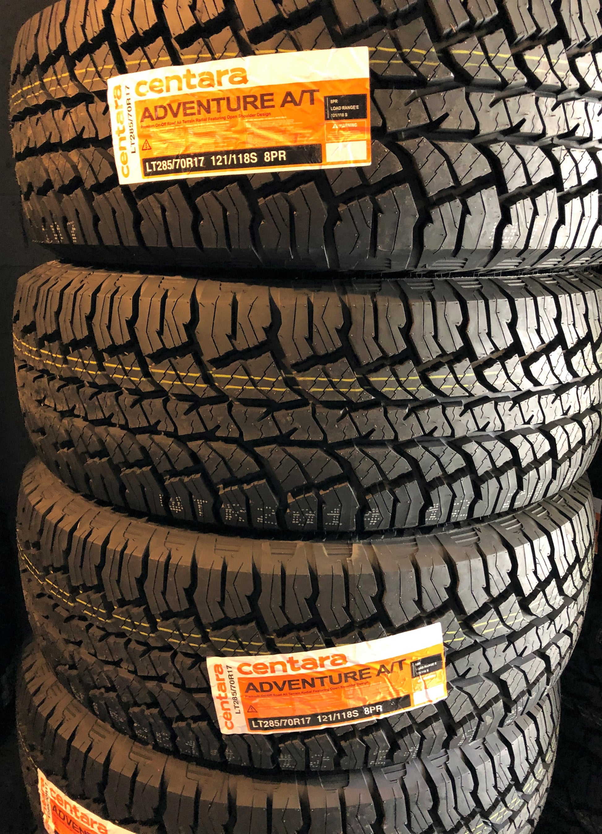 LT 285/70R17 ADVENTURE AT 8/D 121/118 Q - KORS TIRE