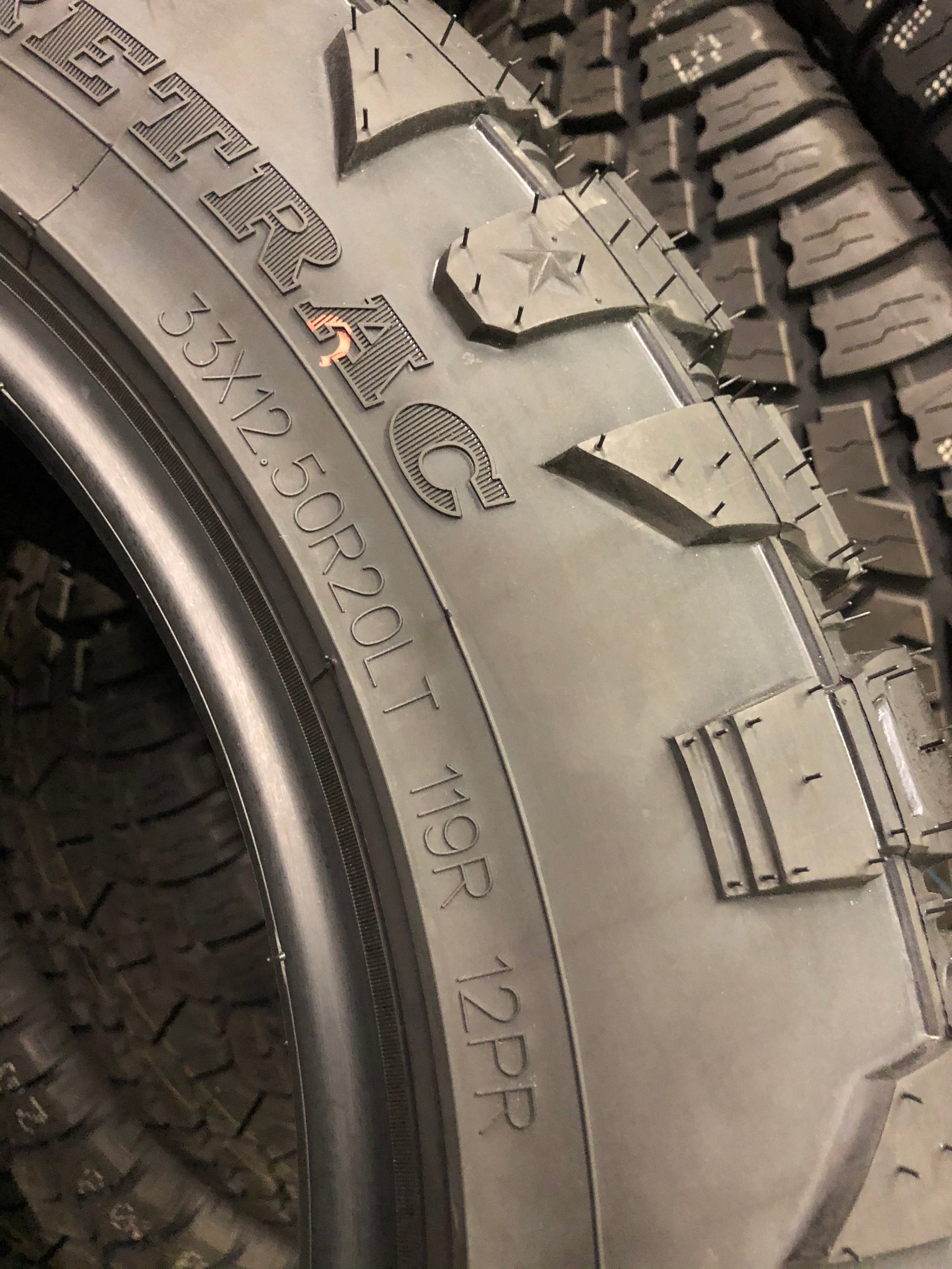 33X12.50R20 LT 119R 12/F Wide Climber R/T II - KORS TIRE